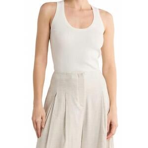 NEW TWP knit tank in ivory